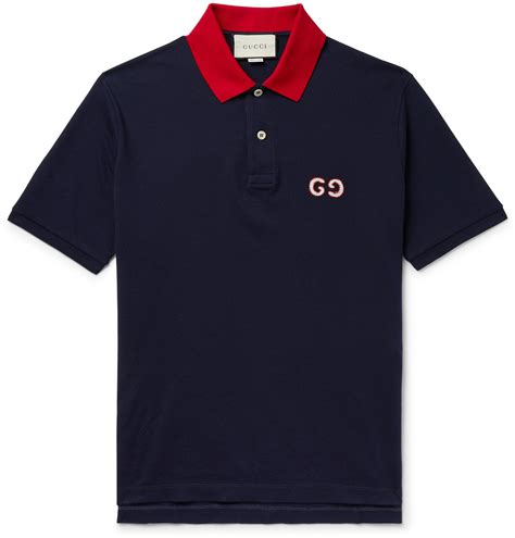 gucci polo shirt mens cheap|gucci polos for less.